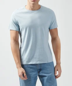 Classic Jersey Crew Neck Tee - Blue