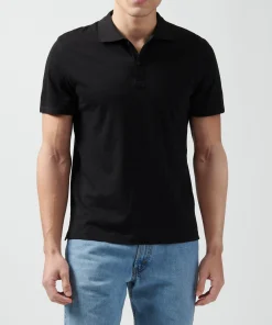 Classic Jersey Polo - Black