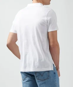 Classic Jersey Polo - White