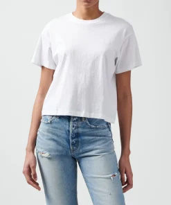 Classic Jersey Short Sleeve Boy Tee - White