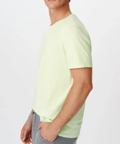 Classic Jersey Short Sleeve Crew Neck Tee - Mint Tint