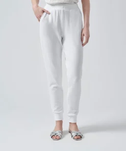 French Terry Sweatpants - White