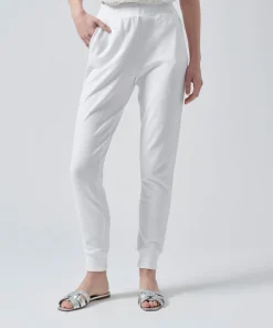 French Terry Sweatpants - White