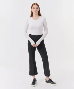 Ponte Kick Flare Pant - Black